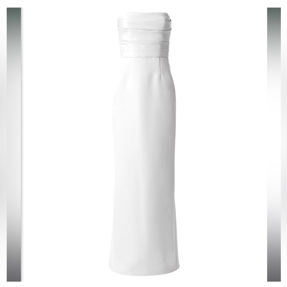 Amsale Sonia Dress Ivory - Size 6
